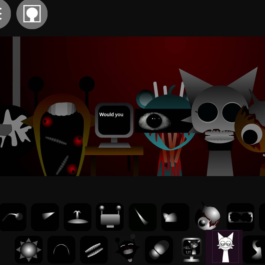 screenshot of incredibox sprunki phase 9